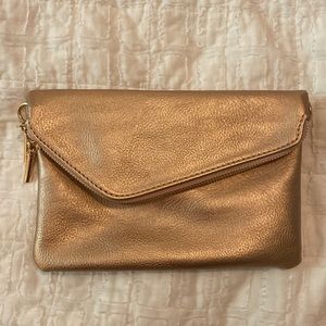 Rose gold wristlet